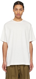 Y's For Men White Printed T-Shirt