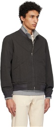 POTTERY Gray Rustic Bomber