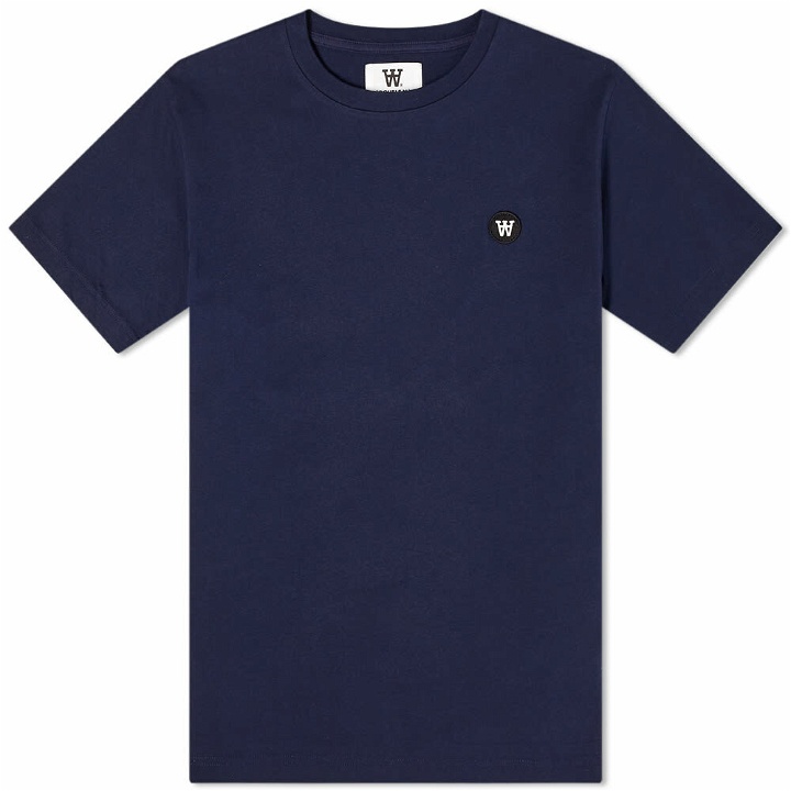 Photo: Wood Wood Men's Ace T-Shirt in Navy