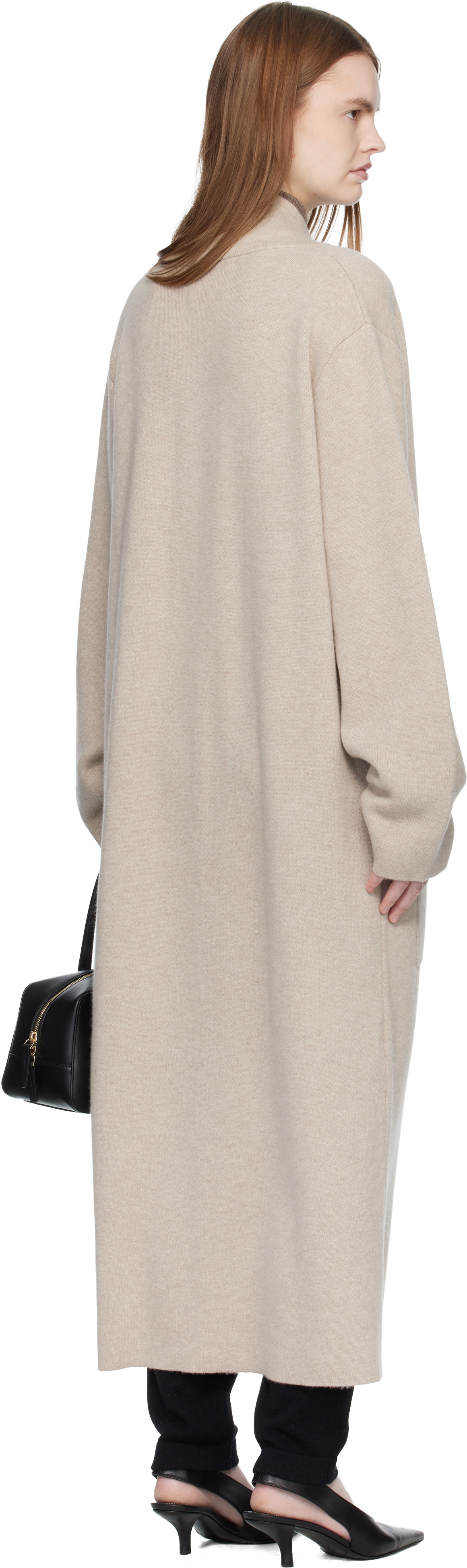 LISA YANG Beige 'The Amie' Coat