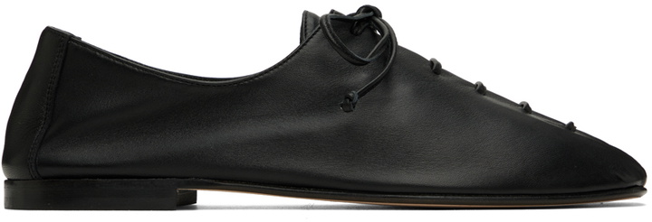Photo: Hereu Black Plegada Oxfords
