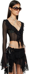 Raga Malak Black Zida Blouse