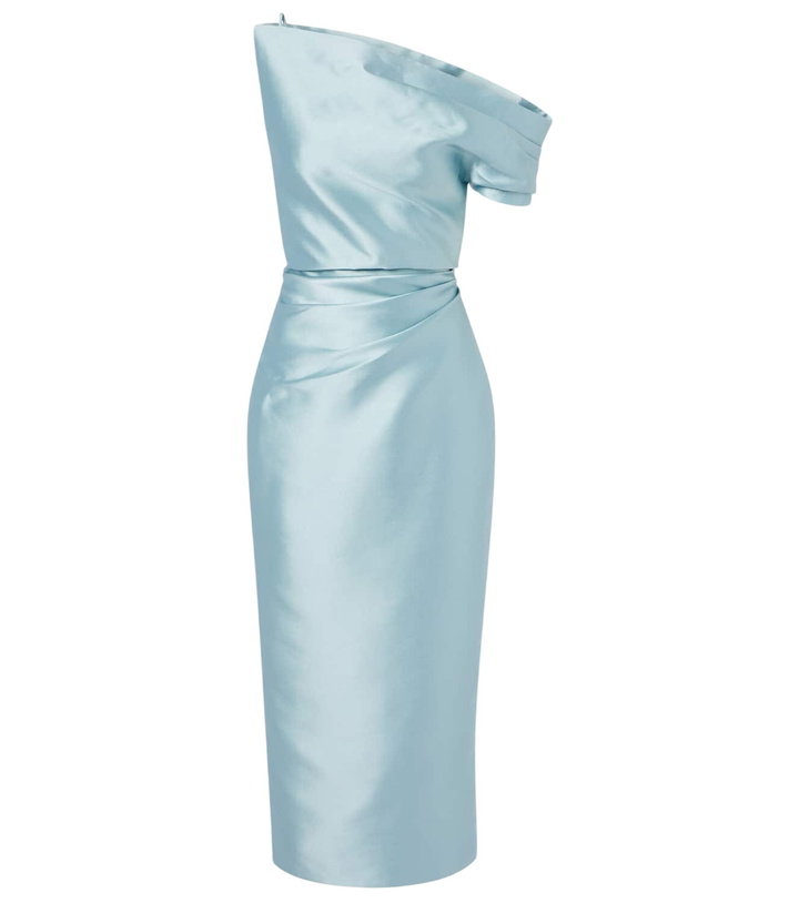 Photo: Solace London Ellison satin cocktail dress