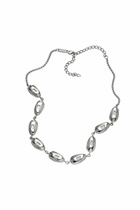 Diesel Stainless steel chain necklace - Necklaces - Unisex - Silver