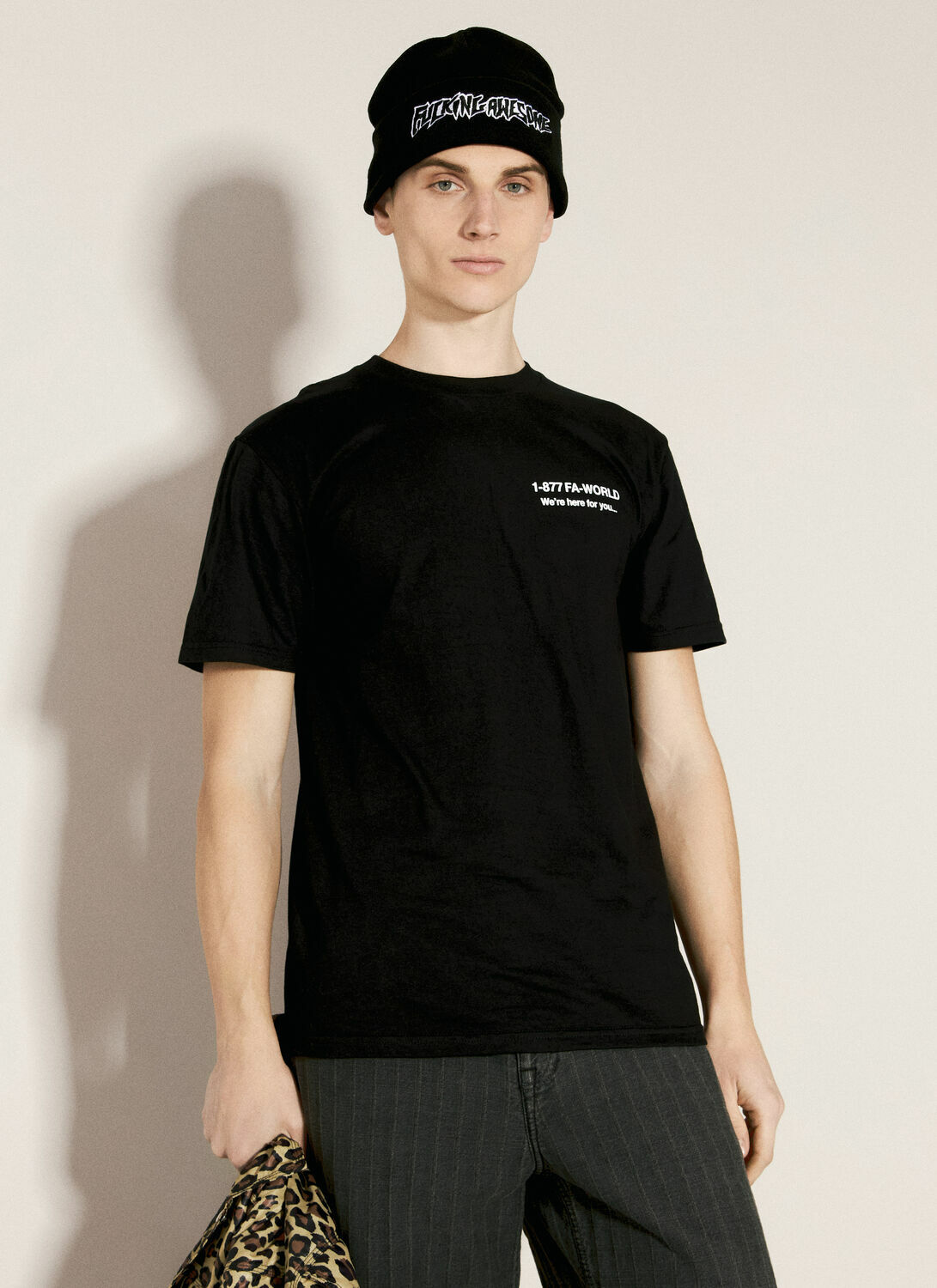 Fucking Awesome Stamp Cuff Beanie Hat