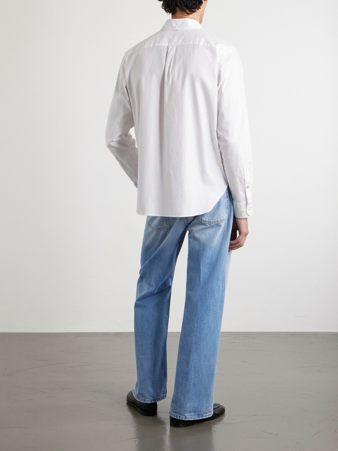 Rag & Bone - Button-Down Collar Cotton-Poplin Shirt - White