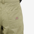 Dickies Women's Duck Canvas Cargo Pants in Imperial Green