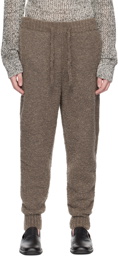 LE17SEPTEMBRE Brown Easy String Trousers