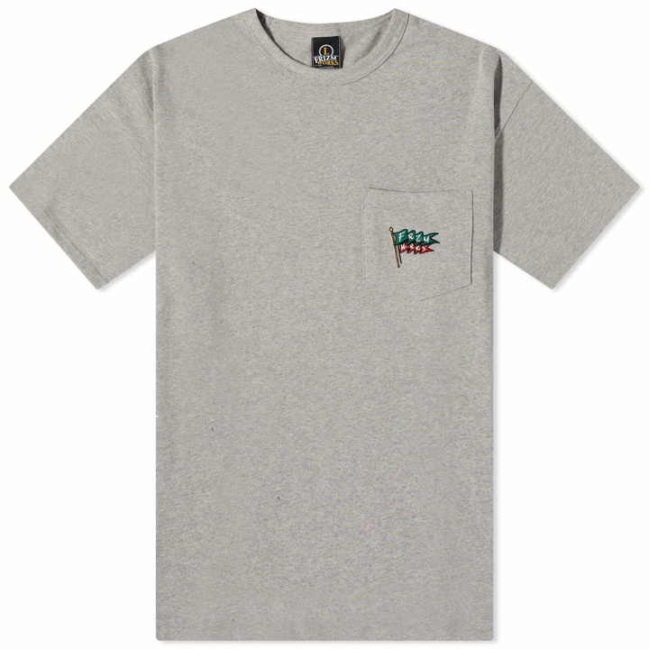 Photo: FrizmWORKS Men's Pennant Pocket T-Shirt in Grey