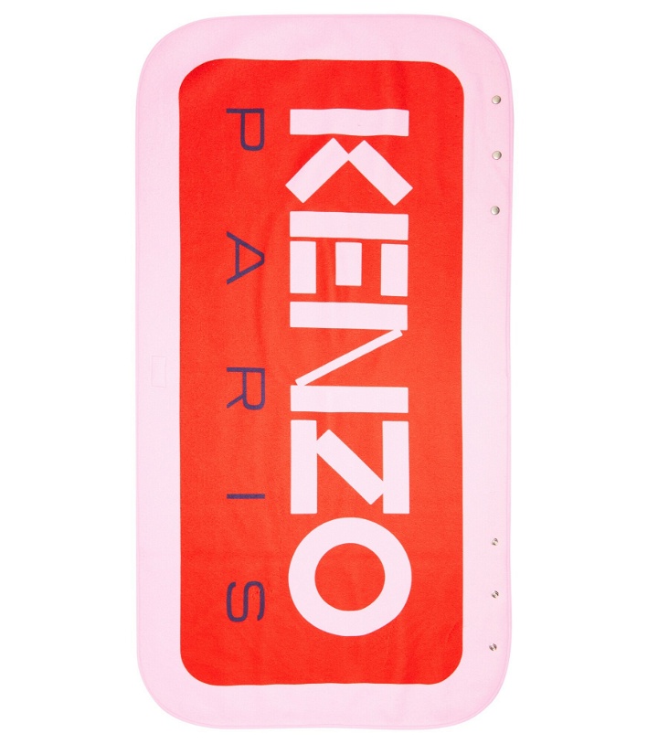 Photo: Kenzo - Logo fleece blanket
