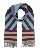 Drumohr Womens Scarf in Purple