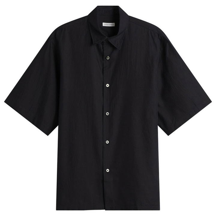 Photo: Kaptain Sunshine Men's Plain Short Sleeve Shirt in Navy