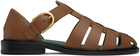 VINNY’s Brown Fisherman Sandals