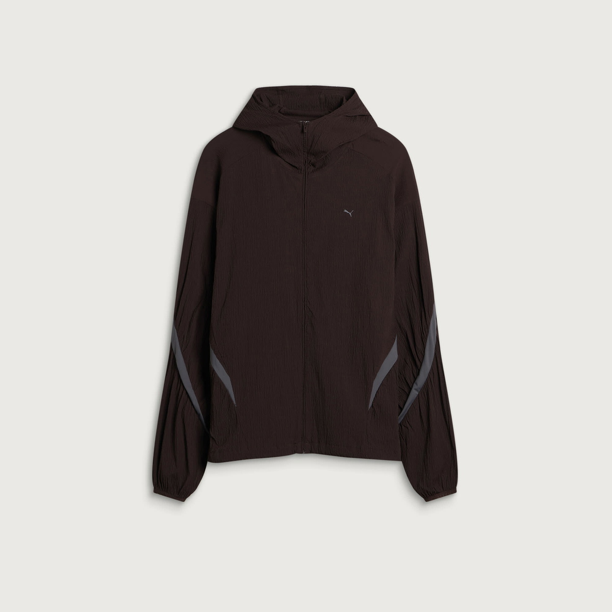 Puma Men's CLRT Track Jacket in Chocolate Fondue