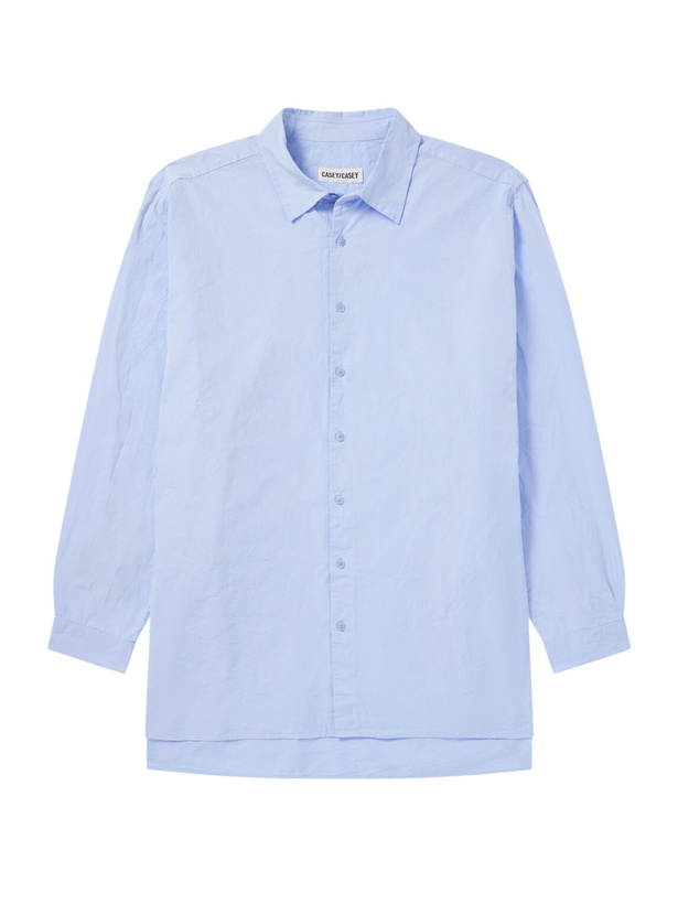 Photo: Casey Casey - Ilka Cotton Shirt - Blue