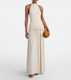 Bananhot Zoya halterneck maxi dress