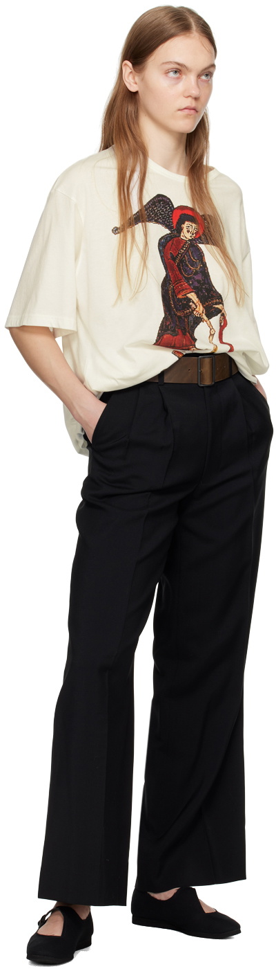 YOHJI YAMAMOTO Brown 50mm Skirt Belt