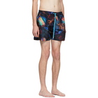 Paul Smith SSENSE Exclusive Multicolor Explorer Swim Shorts