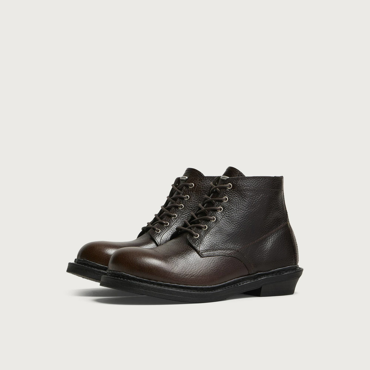 Our Legacy Men's Leather Cortege Boot in Deep Americano