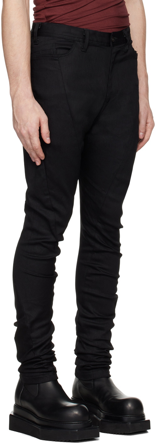 Julius Black Curved Skinny Jeans Julius