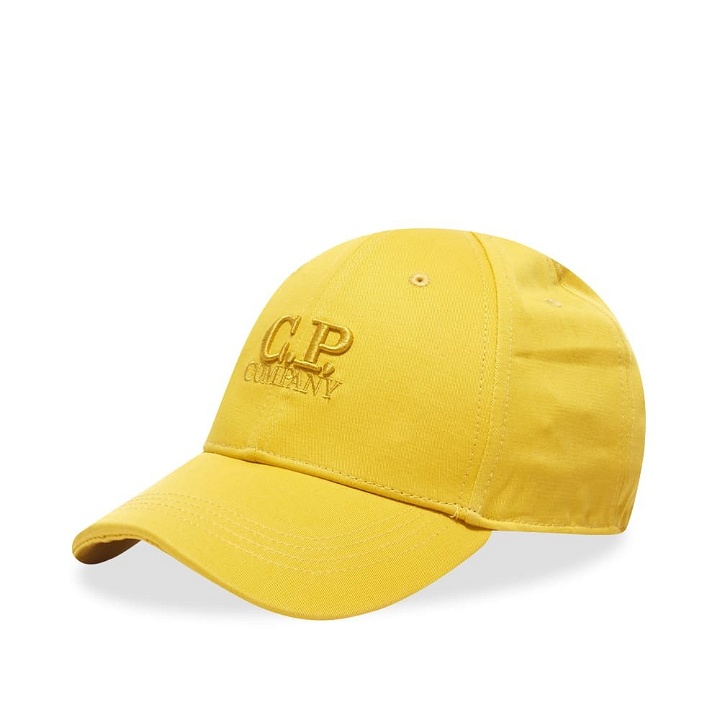 Photo: C.P. Company Undersixteen Men's Logo Cap in Nugget Gold