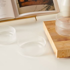 Ferm Living Ripple Serving Bowls - Set of 4 in Clear