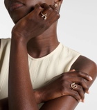 Sophie Bille Brahe Ensemble 18kt gold ring with diamonds