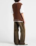 Kimhekim Womens Sweater in Brown