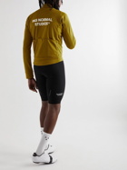 Pas Normal Studios - Essential Logo-Print Recycled Cycling Jersey - Yellow