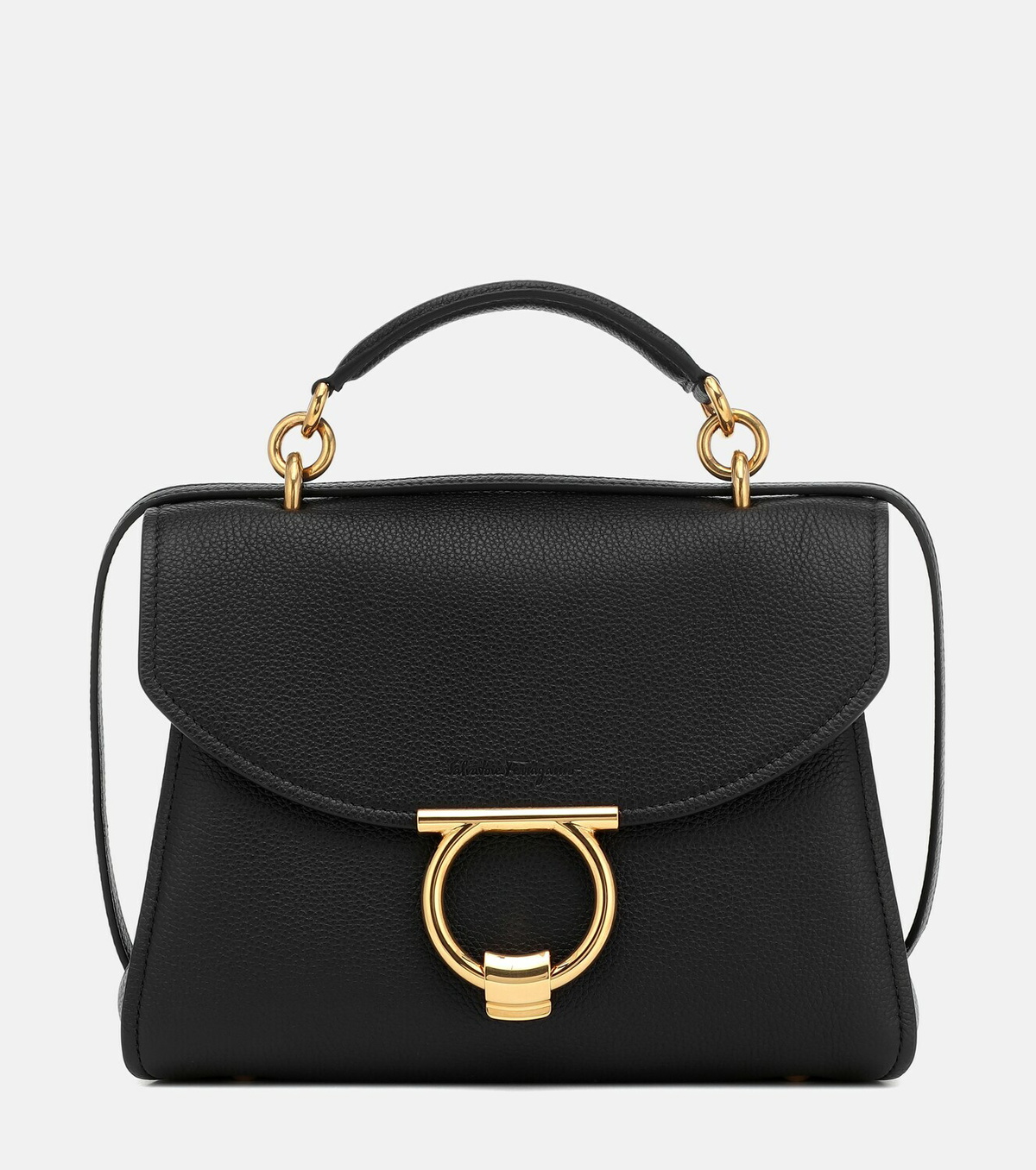 Ferragamo 'margot' Hobo Bag in Black