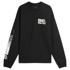 END. Coastal Locals Only Long Sleeve T-Shirt in Black