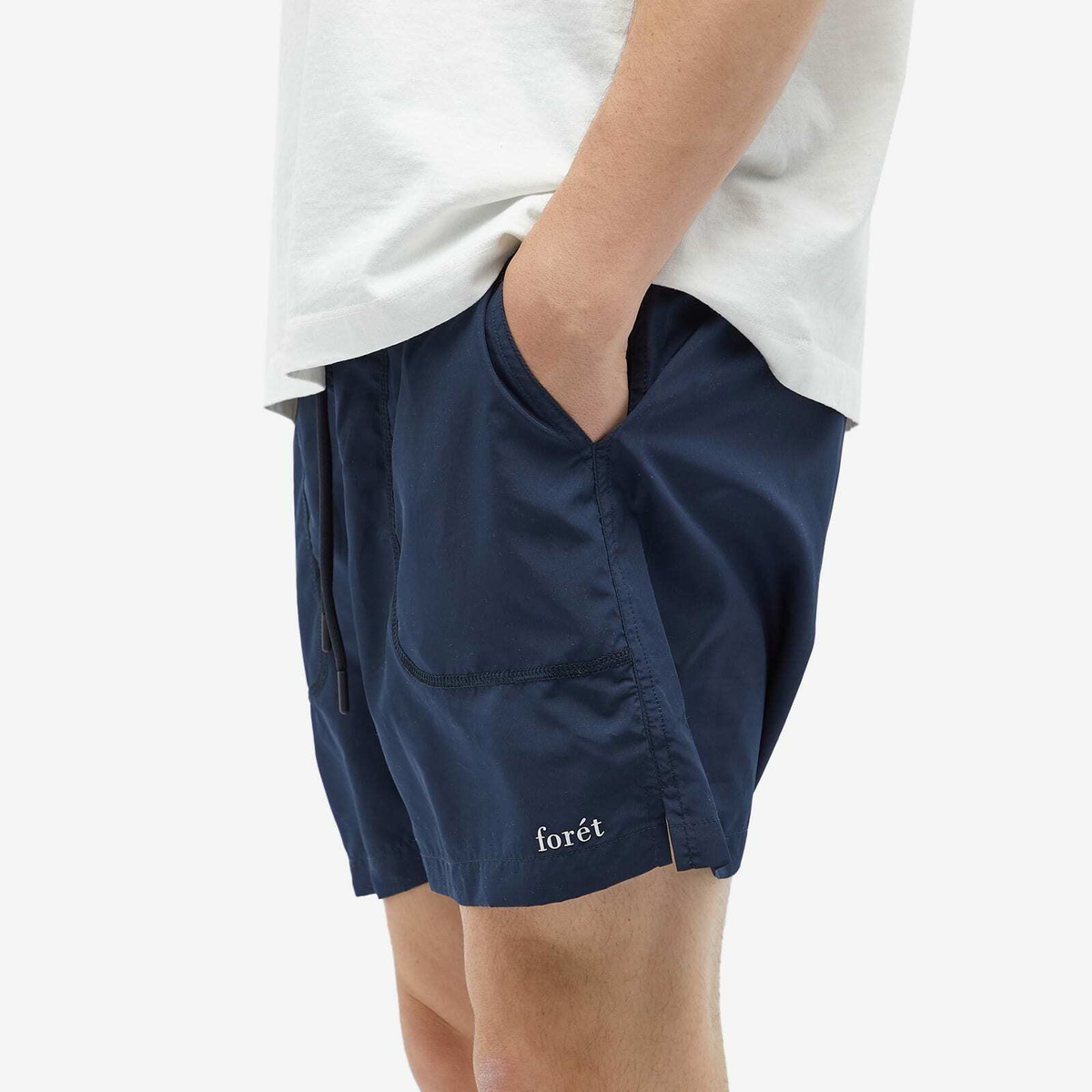 Foret Men's Run Short in Navy