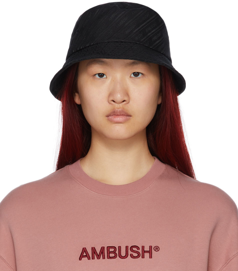 新品]コムドット やまと着用 AMBUSH アンブッシュ ロゴバケットハット 