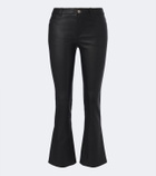 Stouls Dean flared leather pants