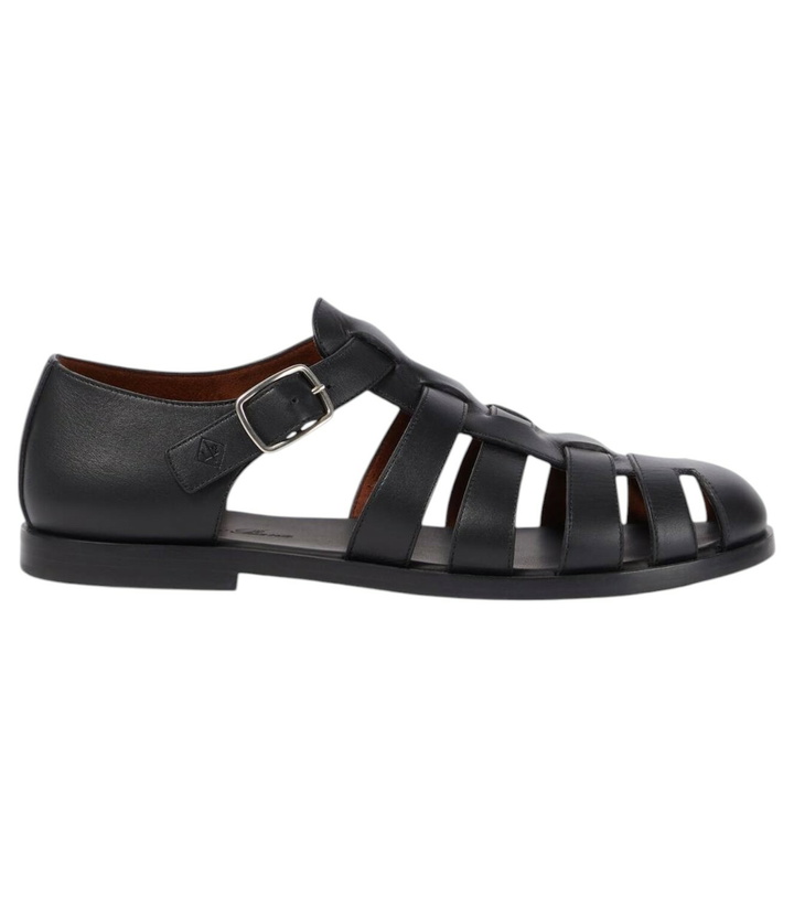Photo: Loro Piana Maxime Walk leather fisherman sandals