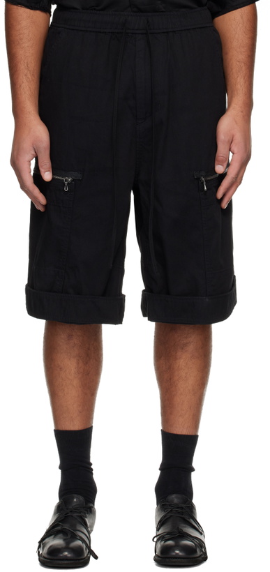Photo: Julius Black Rust Manifold Shorts