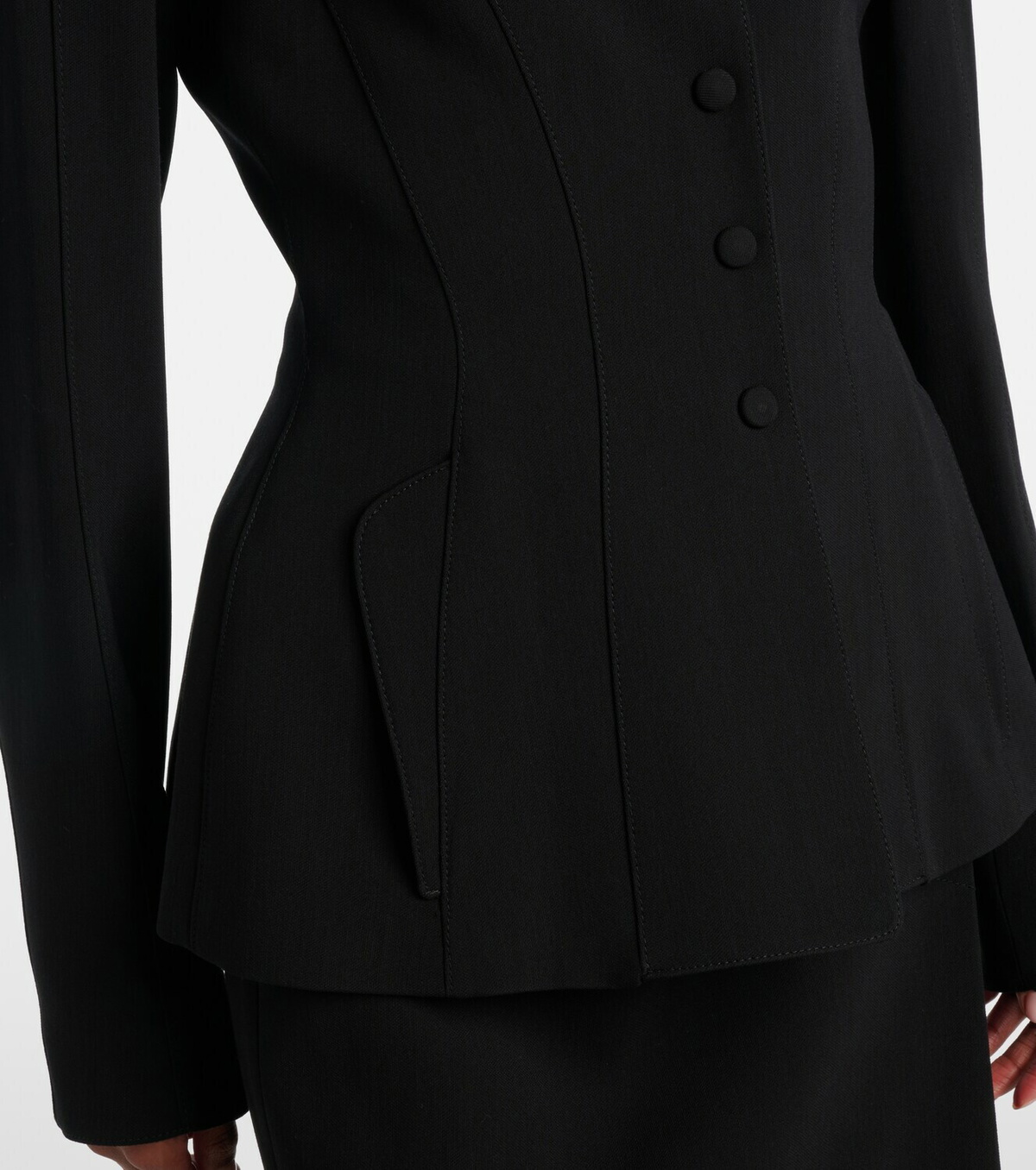 Mugler re/edit single-breasted blazer