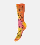 Alanui - Bandana cotton-blend socks