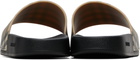 Burberry Beige Check Slides