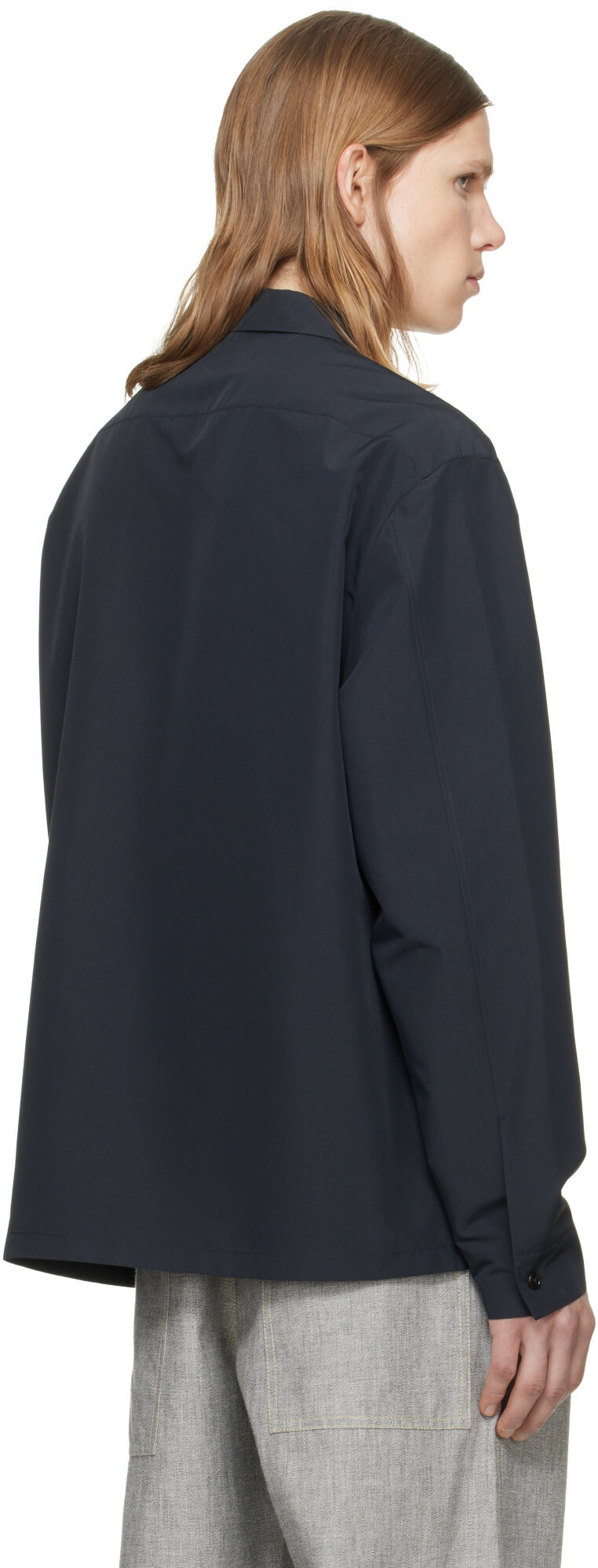 Jil Sander Black Boxy Shirt