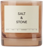 Salt & Stone Black Rose & Vetiver Candle, 8.5 oz