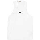 Fear of God Men's 8th Ribbed Tank in White