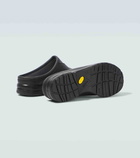 Comme des Garçons Homme Leather mules