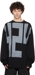 424 Black '424' Block T-shirt