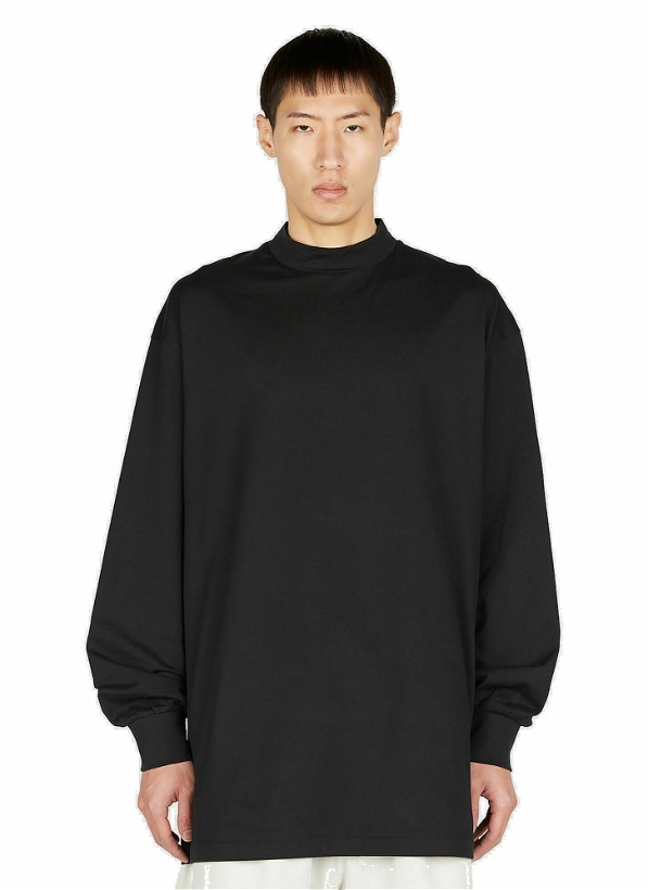Photo: Y-3 - Mock Neck Sweatshirt in Black