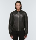Bottega Veneta - Leather blouson jacket