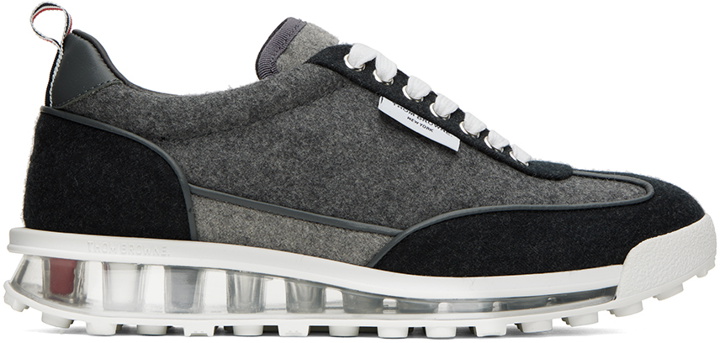 Photo: Thom Browne Gray Tech Sneakers