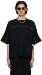 UNDERCOVER Black Zip T-Shirt