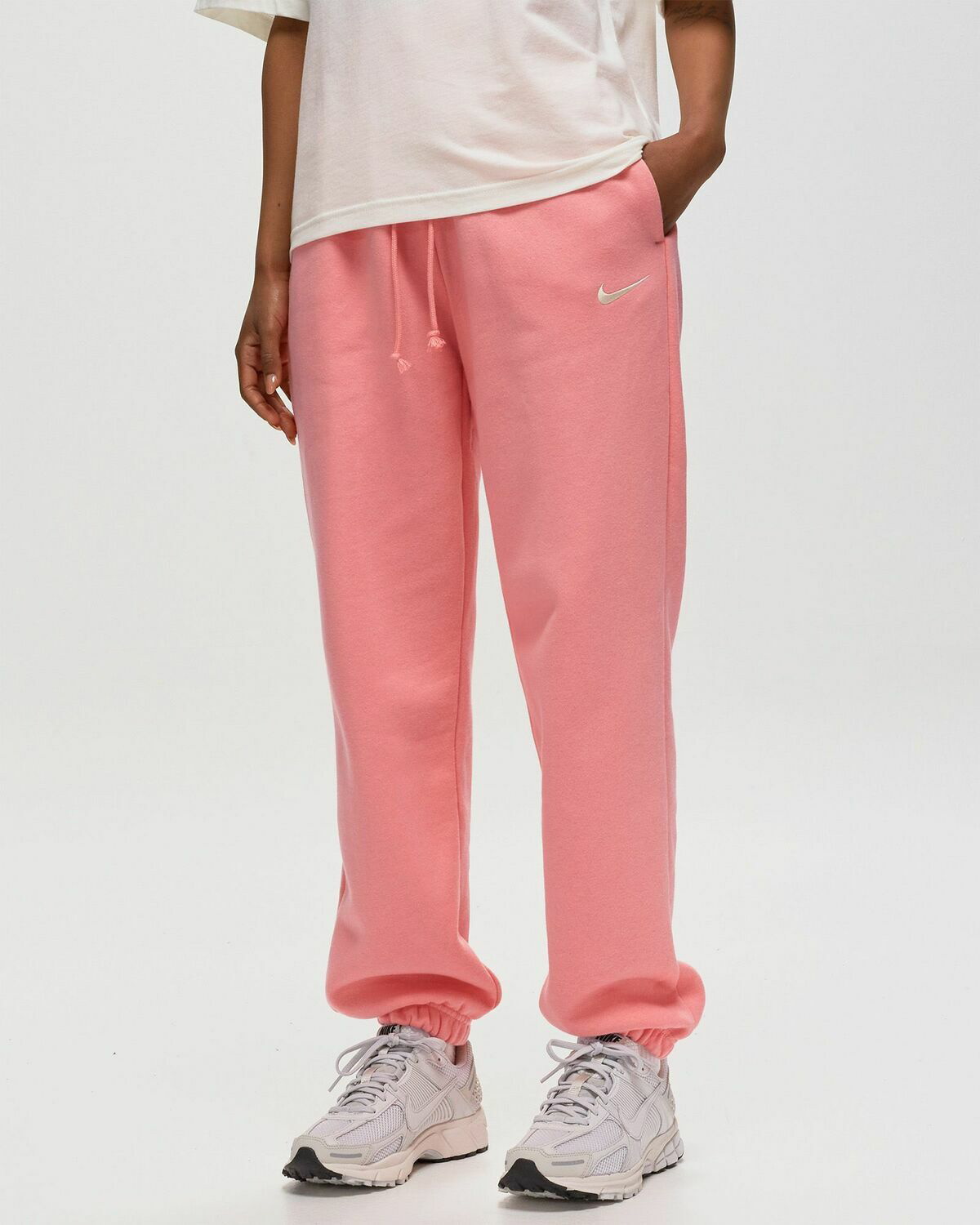 Nike pink sweats best sale