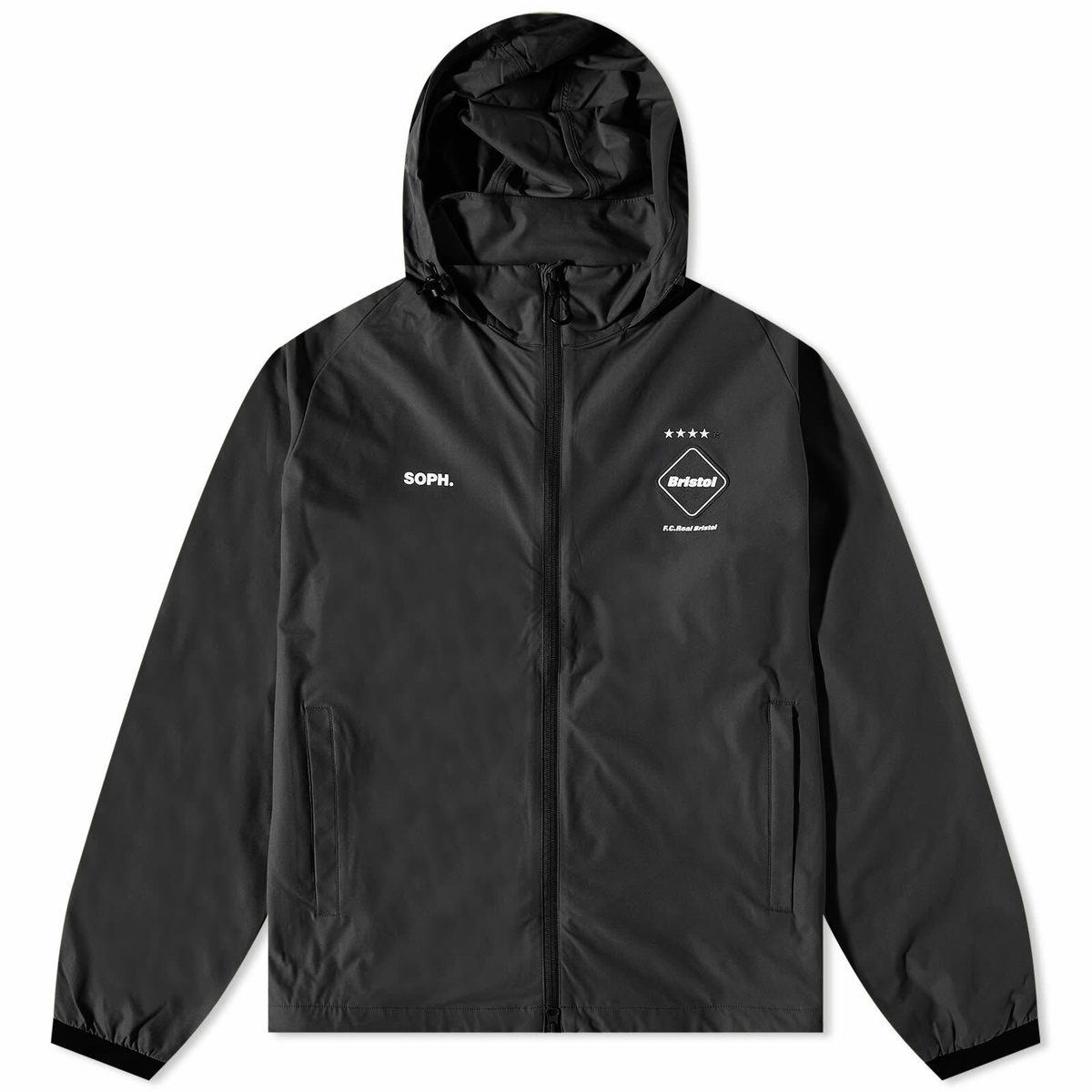 F.C. Real Bristol Tour Jacket Black F.C. Real Bristol